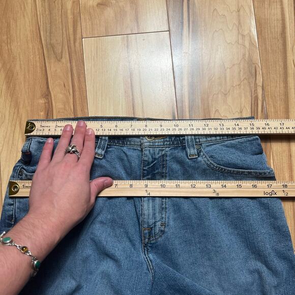 VINTAGE Y2K Baggy Skater Jeans Size 30X32 Breakdown Wide Leg Retro Streetwear - Picture 4 of 9